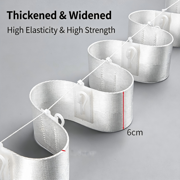 Innovative Universal Wave Curtain System Compatible with All Curtain Tracks & Poles | OEM & Wholesale