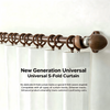 Innovative Universal Wave Curtain System Compatible with All Curtain Tracks & Poles | OEM & Wholesale