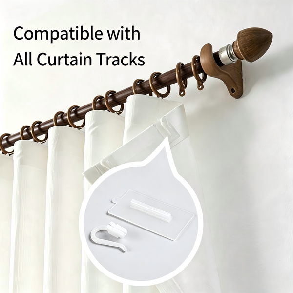 Innovative Universal Wave Curtain System Compatible with All Curtain Tracks & Poles | OEM & Wholesale
