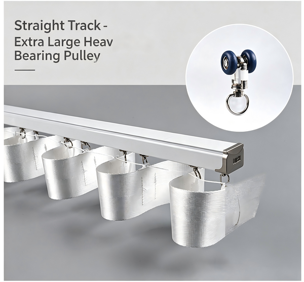 Innovative Universal Wave Curtain System Compatible with All Curtain Tracks & Poles | OEM & Wholesale