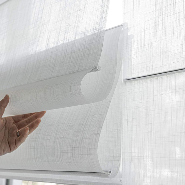 Premium Day & Night Roman Blinds | Fabric & Sheer Layers | OEM Manufacturer & Wholesale Supplier