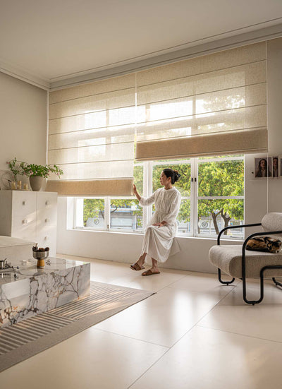 Premium Roman Blinds with Extensive Fabric & Pattern Options | OEM Manufacturer & Wholesale Supplier