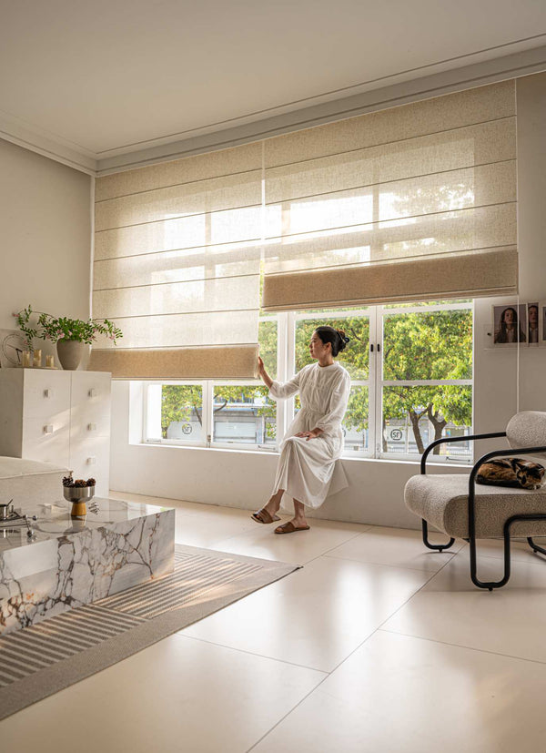 Premium Roman Blinds with Extensive Fabric & Pattern Options | OEM Manufacturer & Wholesale Supplier