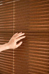 Premium Wood Grain Aluminium Venetian Blinds with C-Shaped Slats | OEM Manufacturer & Wholesale Supplier
