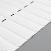 Matte Beige finish for dust-proof aluminium Venetian blinds