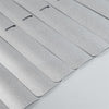 Matte White finish for dust-proof aluminium Venetian blinds