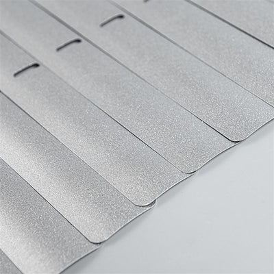 Matte White finish for dust-proof aluminium Venetian blinds