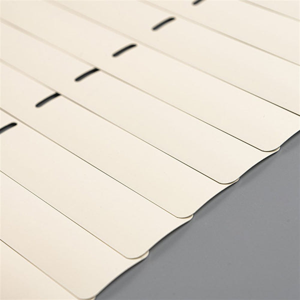 Sparkling Silver finish for dust-proof aluminium Venetian blinds