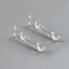Modern heavy-duty decorative aluminium curtain rod set with premium sprayed finish - image 3