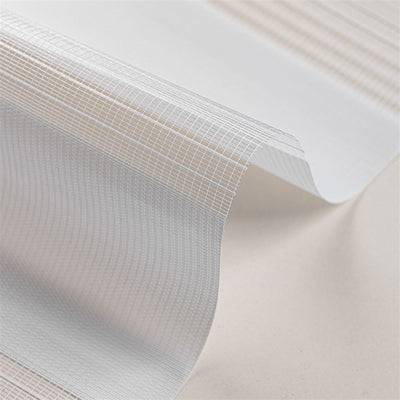 Linen Gray fabric swatch for premium day and night roller blinds