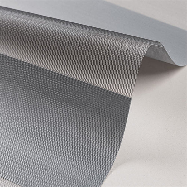 Semi-Blackout White fabric swatch for premium day and night roller blinds