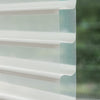 Premium dual layer sheer shades with dual layer zebra fabric in a modern interior - image 3