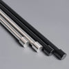 Premium minimalist manganese steel curtain pole with electroplated finish - image 3