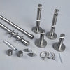 Premium minimalist manganese steel curtain pole with electroplated finish - image 5