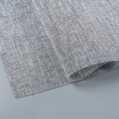 Light Filtering Horizontal White fabric swatch for premium custom Roman blinds