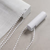 Premium custom Roman blinds with linen look fabric in a modern interior - image 3