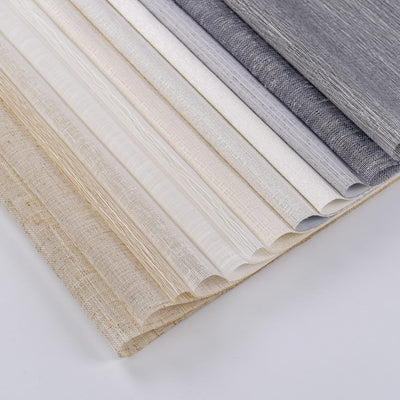 Premium custom Roman blinds with linen look fabric in a modern interior - image 4