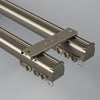 Champagne Double Track Ceiling Plate option for premium straight aluminium curtain track system