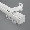 Premium straight aluminium curtain track system with electrophoretic finish - image 5